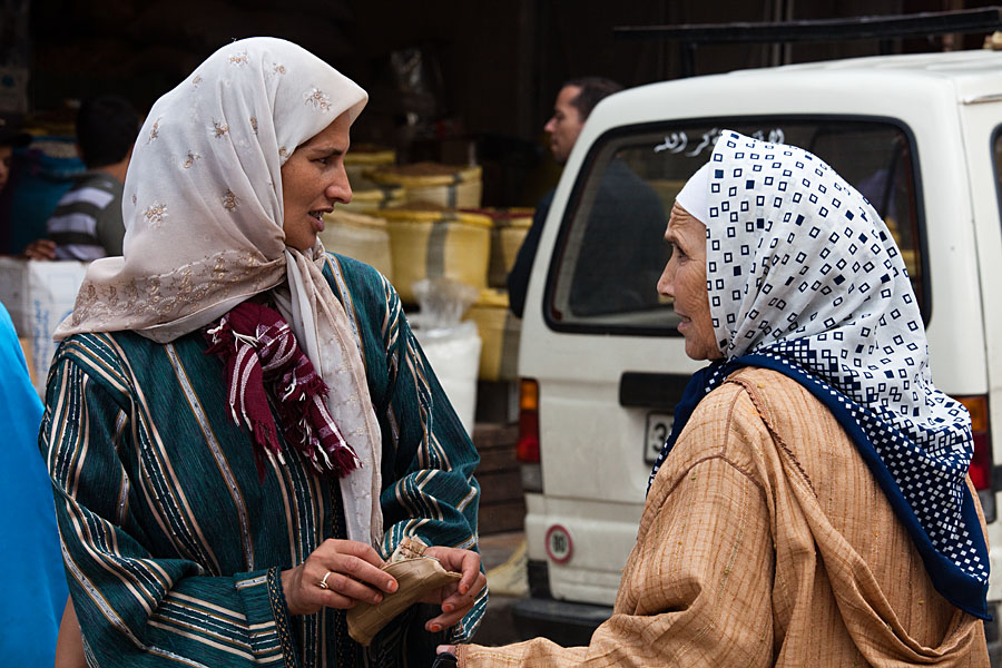  Second hand cloth market in Meknes   Morocco